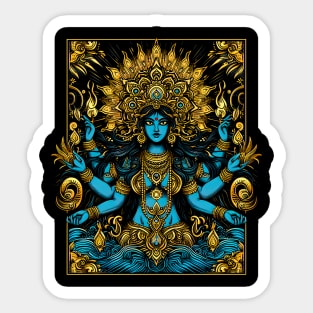 Tarot Shiva Sticker